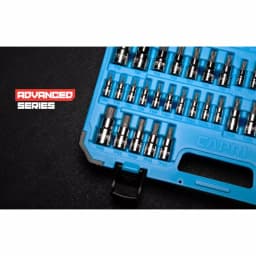 Capri Tools Advanced Series 60-Piece Star Bit Socket Set, Torx & Tamper Proof thumbnail 6