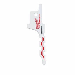 Milwaukee 2-1/2 in. Drywall Access Reciprocating Saw Blade, BiMetal Multi-Purpose thumbnail 1