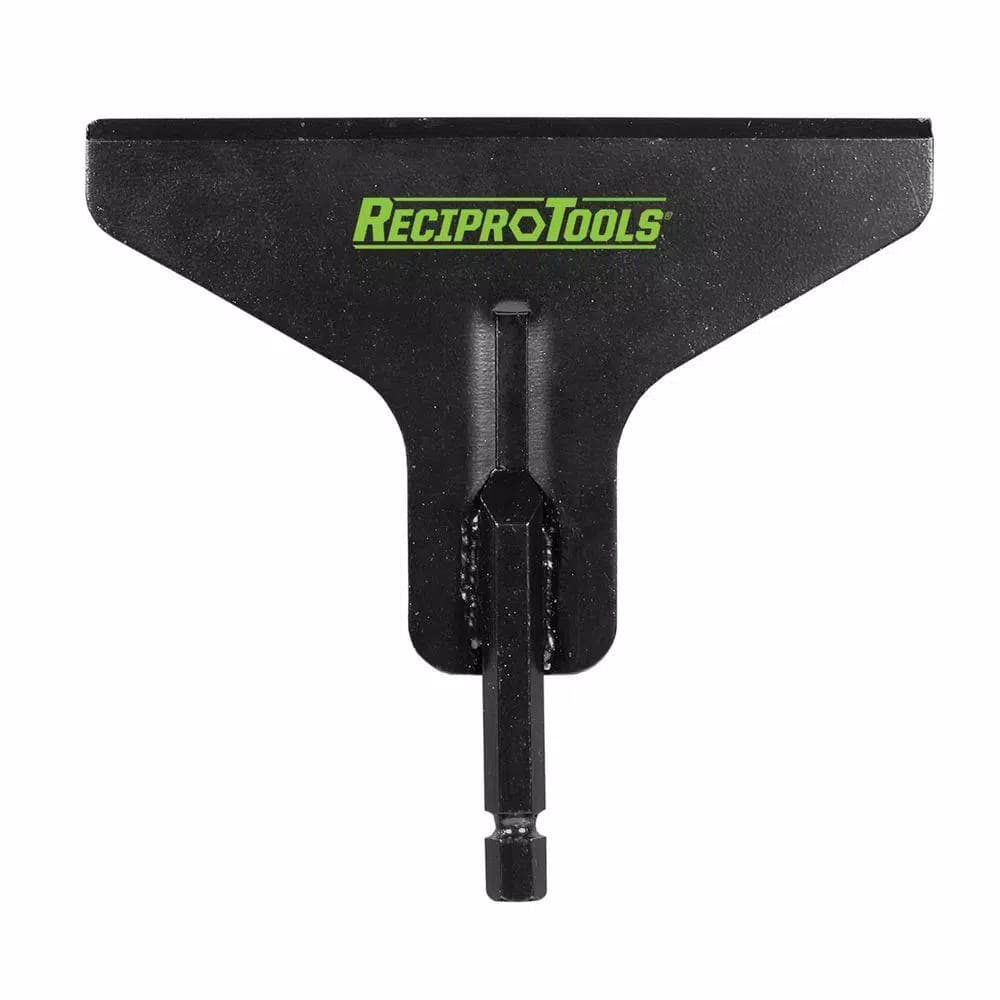 ReciproTool 4 in. Scraper Tool for Reciprocating Saws with 1/4" Hex Shank