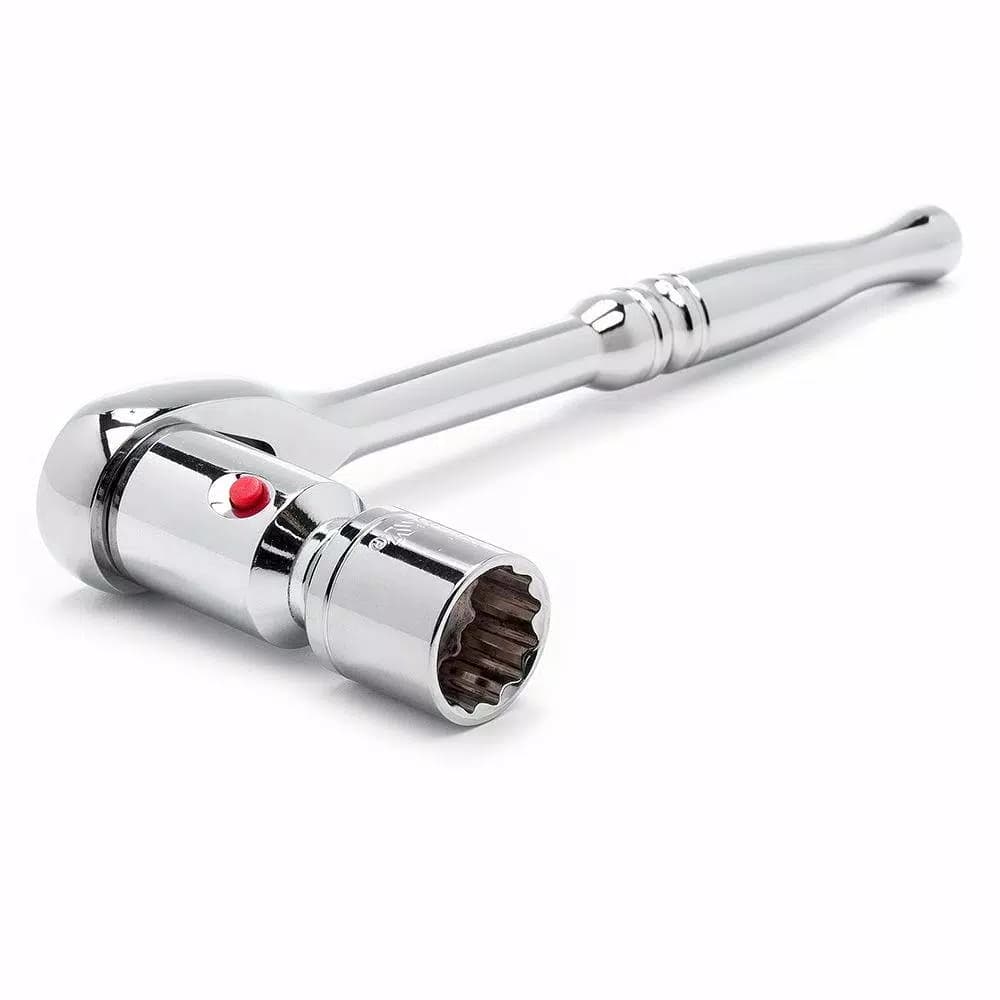 Husky 21-Piece 3/8 in. Drive Lighted Ratchet and Socket Set