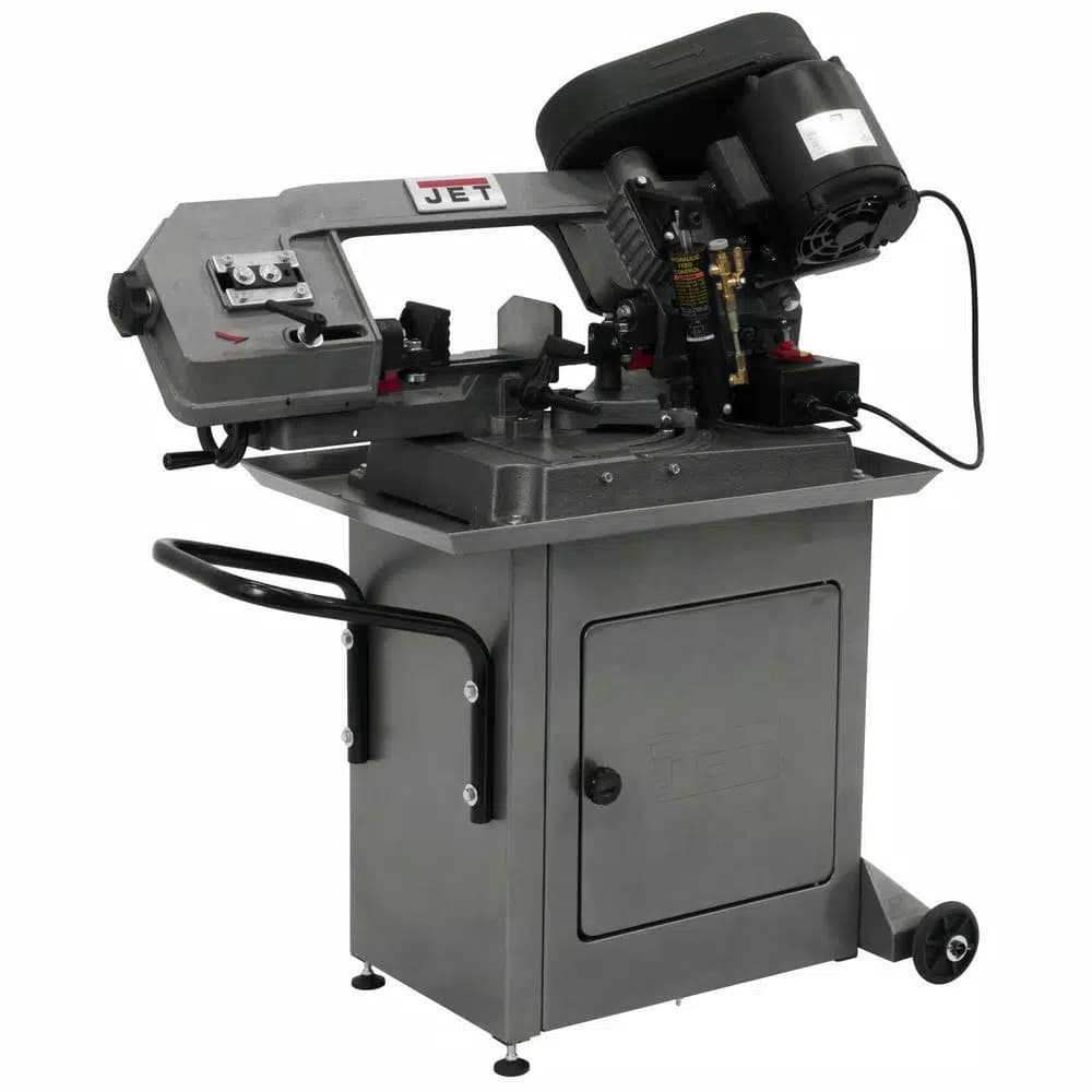 JET HBS-56S 1/2 HP Horizontal Metalworking Band Saw with Closed Stand, 3-Speed, 115/230V