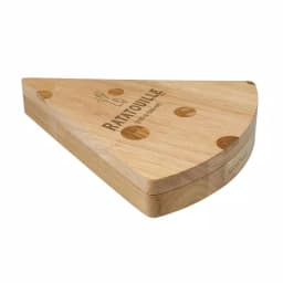 TOSCANA Picnic Time Ratatouille 10 in. Swiss Cheese Board and Tools Set thumbnail 2