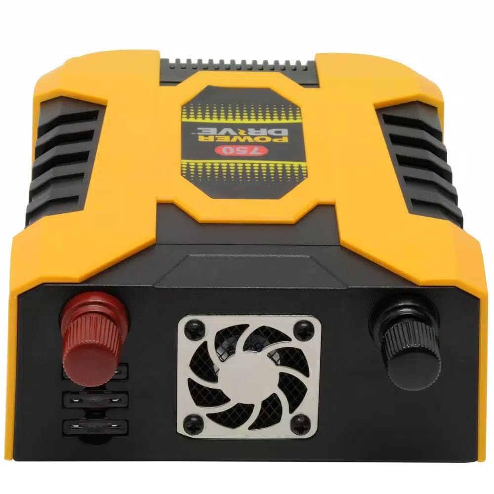 PowerDrive 750W DC to AC Power Inverter with Dual USB and USB-C Ports