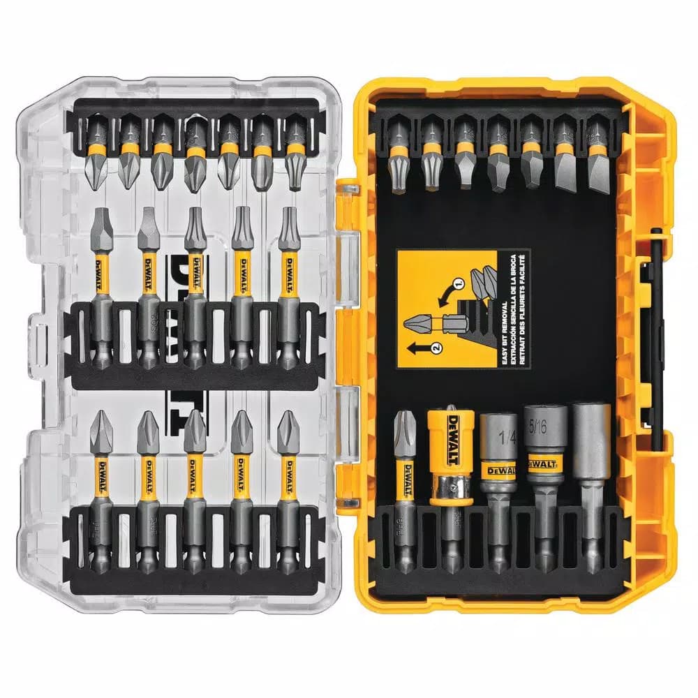 DEWALT MAXFIT 30-Piece Screwdriver Bit Set with Magnetic Sleeve for Impact Drivers