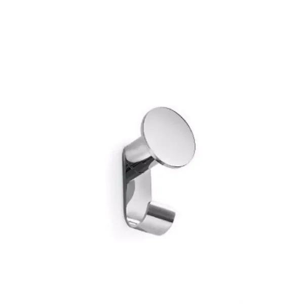 WS Bath Collections Hotel WSBC Single Robe Hook with Hanger, Polished Chrome