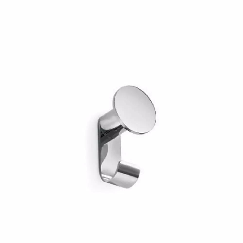 WS Bath Collections Hotel WSBC Single Robe Hook with Hanger, Polished Chrome