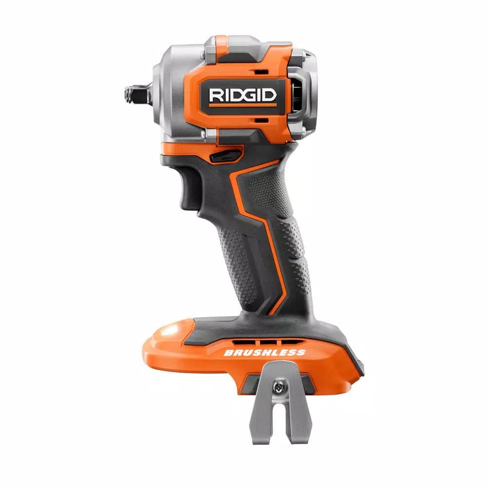 RIDGID 18V SubCompact Brushless 3/8 in. Cordless Impact Wrench (Tool Only)