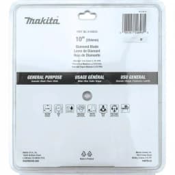 Makita 10 in. Segmented Rim Diamond Blade for Concrete, Block, and Brick thumbnail 3