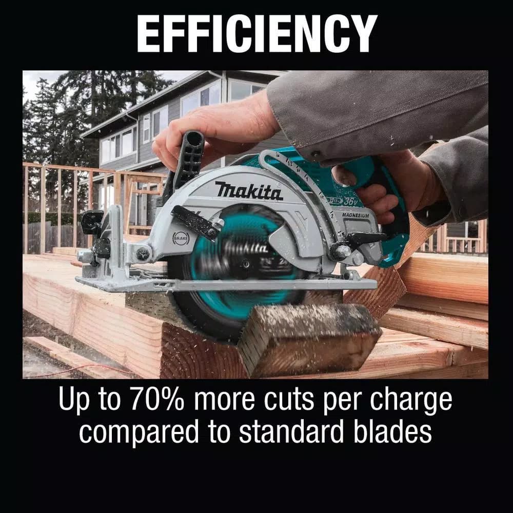 Makita 7-1/4 in. 24T Carbide-Tipped Ultra-Thin Kerf Framing Circular Saw Blade