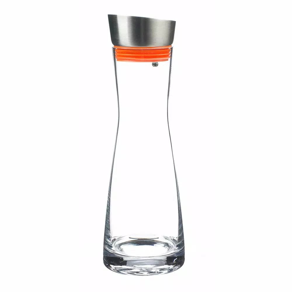 GROSCHE Rio 34 oz. Glass Sangria Maker and Water Infusion Pitcher with Stainless Steel Gravity Filter