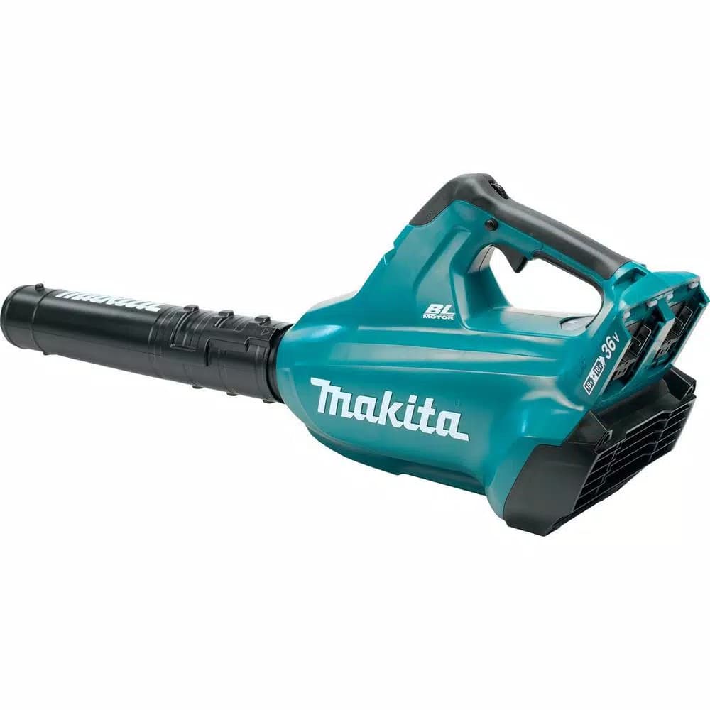 Makita 36V Max LXT Brushless Cordless Blower Kit with (4) 5.0 Ah Batteries and Dual Port Rapid Charger