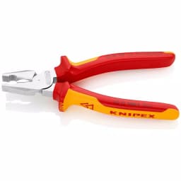 KNIPEX 7-1/4 in. High Leverage Insulated Combination Pliers thumbnail 2