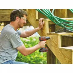 BLACK+DECKER 20V MAX Lithium-Ion Cordless 3/8 in. Drill/Driver Kit with 1.5 Ah Battery and Charger thumbnail 6