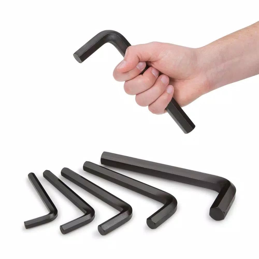 TEKTON 6-Piece Jumbo Metric Hex Key Wrench Set, 8-19 mm