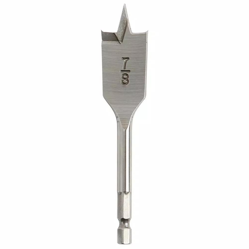 Milwaukee 13-Piece High Speed Wood Spade Bit Set, Heat-Treated Carbon Steel
