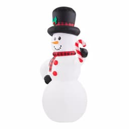 Home Accents Holiday Airblown Inflatables 6.5 ft. Snowman Christmas Yard Decoration with LED Lights thumbnail 3