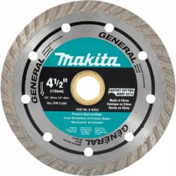 Makita 4-1/2 in. Turbo Rim Diamond Blade, 2-Pack thumbnail 3