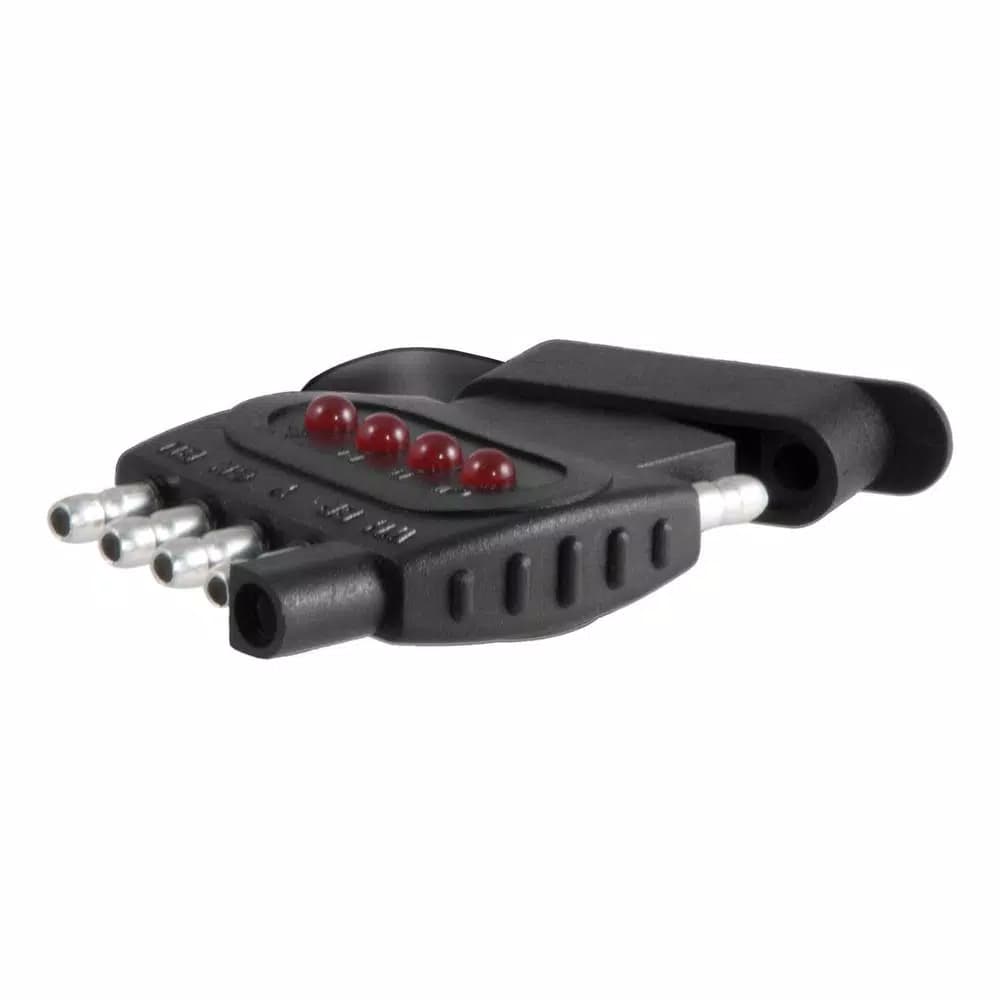 CURT 5-Way Flat Connector Tester for Trailer Wiring