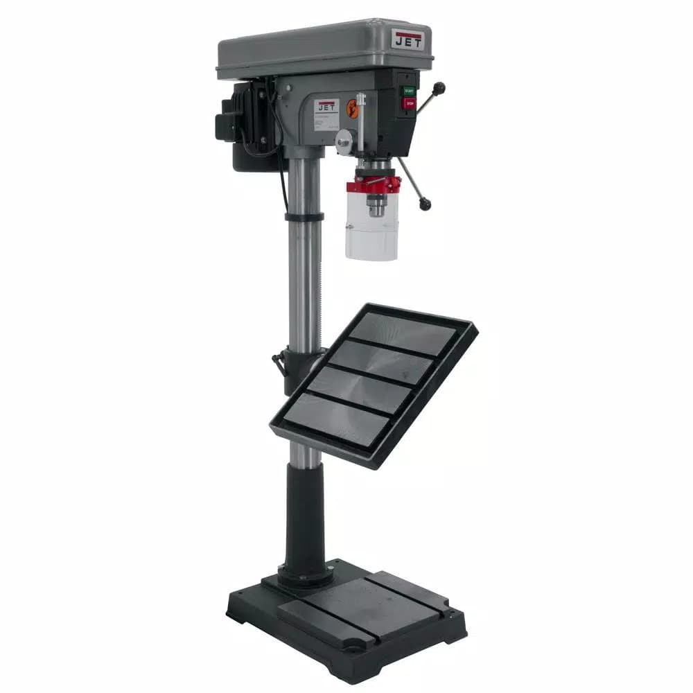 JET J-2550 1 HP 20 in. Floor Standing Drill Press, 12-Speed, 115V