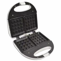 Brentwood Appliances TS-242 750W Dual Nonstick Waffle Maker, White thumbnail 6