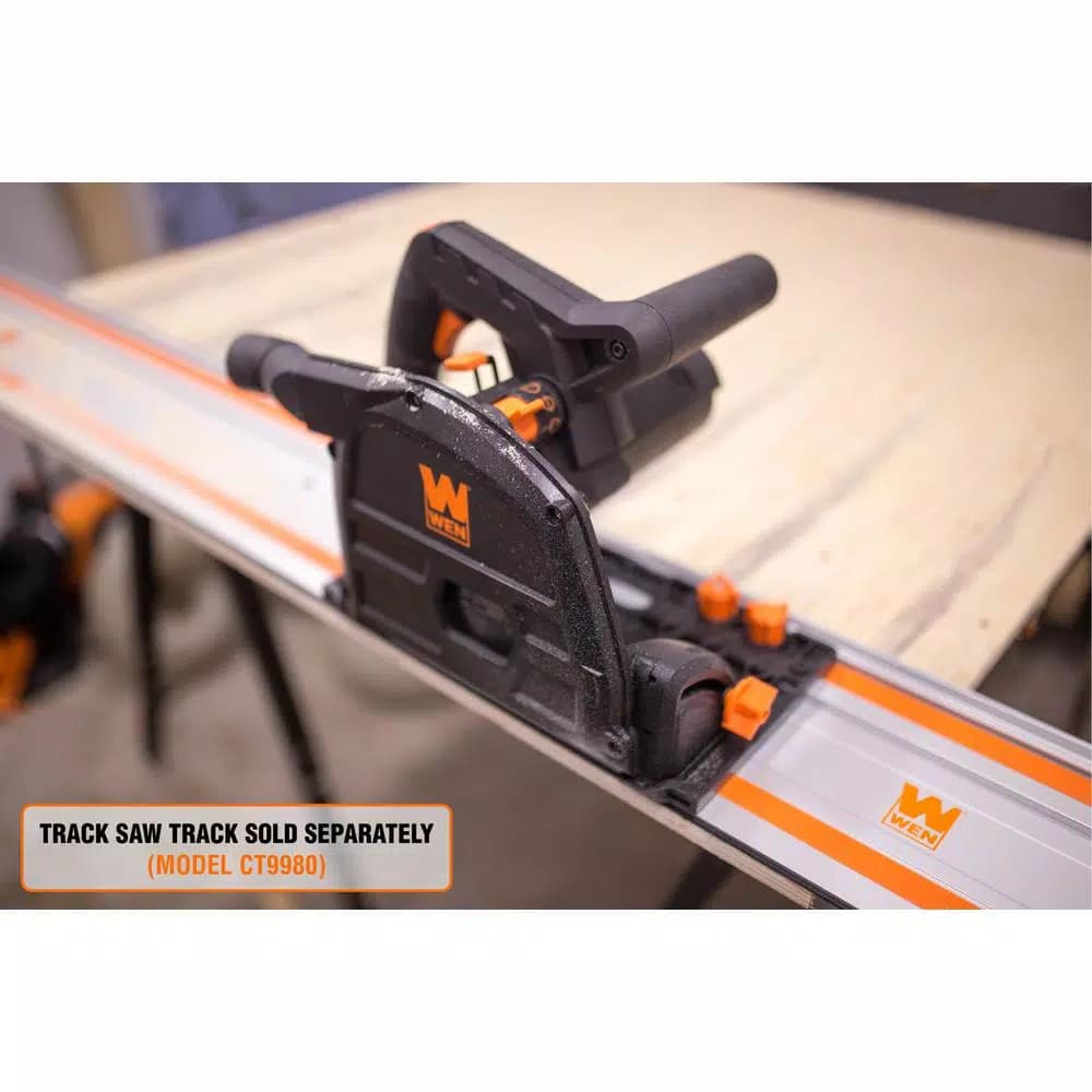 WEN 10 Amp 6.5 in. Plunge Cut Sidewinder Track Saw