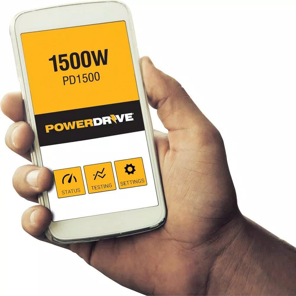 PowerDrive 1500W Power Inverter with Bluetooth App Control, 4 AC Outlets, USB-C & USB Ports