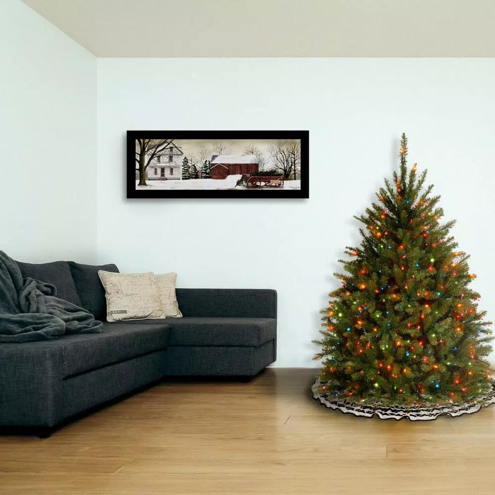 National Tree Company 4.5 ft. Dunhill Fir Artificial Christmas Tree with 450 Multicolor Lights