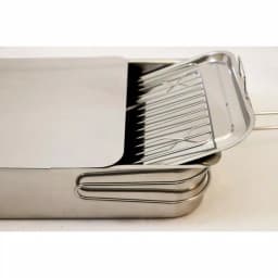 ExcelSteel 4-Piece Stainless Steel Stovetop Smoker Specialty Set thumbnail 2