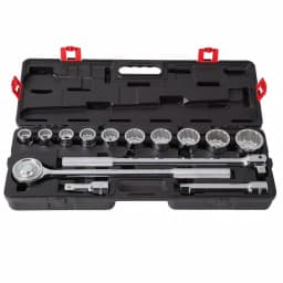 Husky 14-Piece 3/4 in. Drive SAE Socket and Ratchet Set thumbnail 2