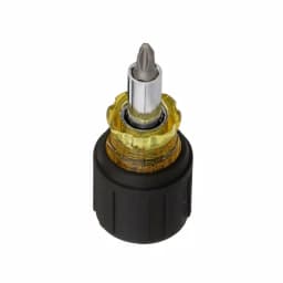 Klein Tools Stubby Multi-Bit Screwdriver and Nut Driver with Cushion Grip Handle thumbnail 3