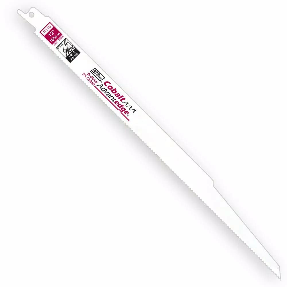 Ivy Classic Cobalt Advantage 12 in. Bi-Metal Reciprocating Saw Blades, 10/14 TPI, 5-Pack