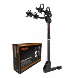 CURT 2-Bike Hitch Mounted Bike Rack with Adjustable Shank and Tilt-Down Design thumbnail 6