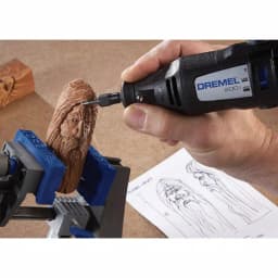 Dremel 200 Series Dual Speed Corded Rotary Tool Kit with 15 Accessories and 1 Attachment thumbnail 9
