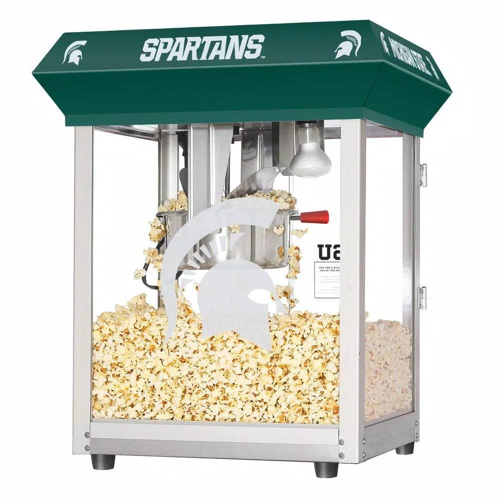 Great Northern Popcorn Michigan State University Spartans 8 oz. Popcorn Machine