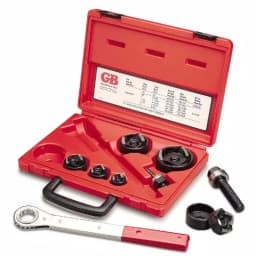Gardner Bender Mechanical Slug-Out Set with KW52 Ratchet Wrench, 1/2 in. to 2 in. Conduit Sizes thumbnail 1