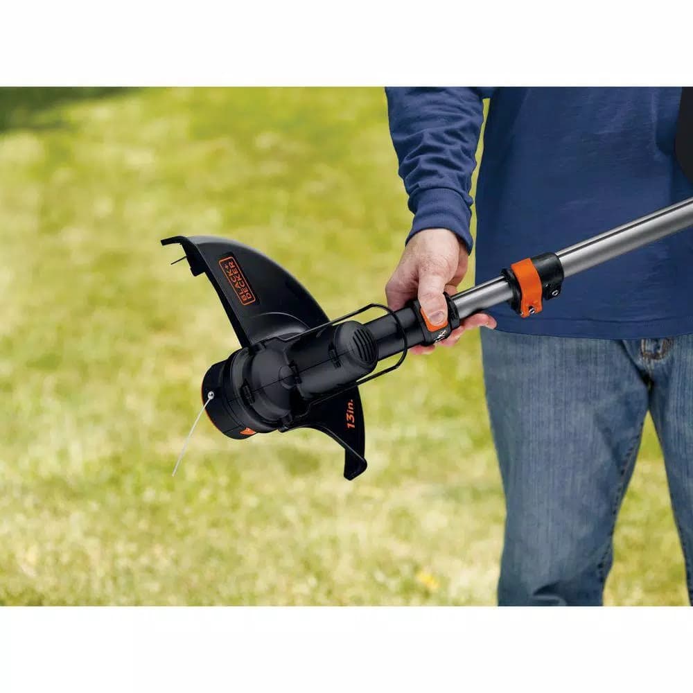 BLACK+DECKER 40V MAX Cordless 2-in-1 String Trimmer and Lawn Edger, 13 in. (Tool Only)