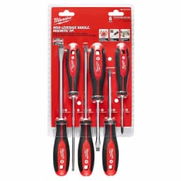 Milwaukee 6-Piece Screwdriver Set with Magnetic Tips and High-Leverage Handles thumbnail 11