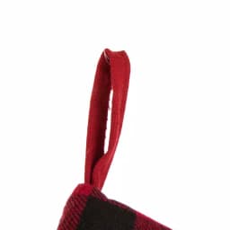 Glitzhome 21 in. LED Embroidered Linen Christmas Stocking - Dog Theme thumbnail 3
