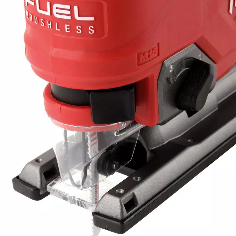 Milwaukee M18 FUEL 18V Brushless Cordless Jig Saw Kit with 5.0Ah Battery, Charger, and Case