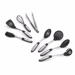 Cuisinart Elements 8-Piece Black Silicone and Stainless Steel Kitchen Utensil Set thumbnail 1