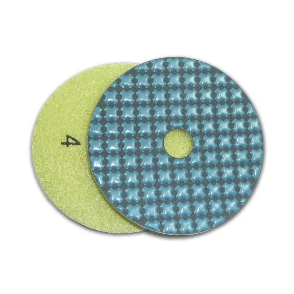 Monster 4 in. 800 Grit Dry Diamond Polishing Pad, Step 4 for Granite and Marble