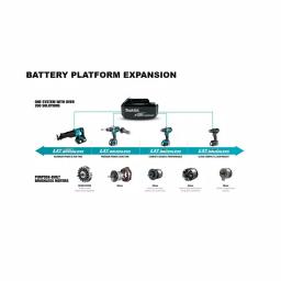 Makita 18V LXT Brushless 1 in. SDS-Plus Rotary Hammer Drill Kit with 5.0Ah Battery thumbnail 11