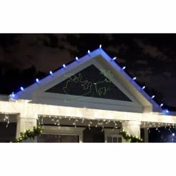 LightShow Holiday Outdoor LED Projector with 8 Slides and Multi-Color Swirl Light Effects thumbnail 7