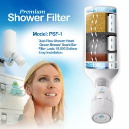 Pelican Water Pelican 3-Stage Shower and Countertop Drinking Water Purification System Combo thumbnail 9