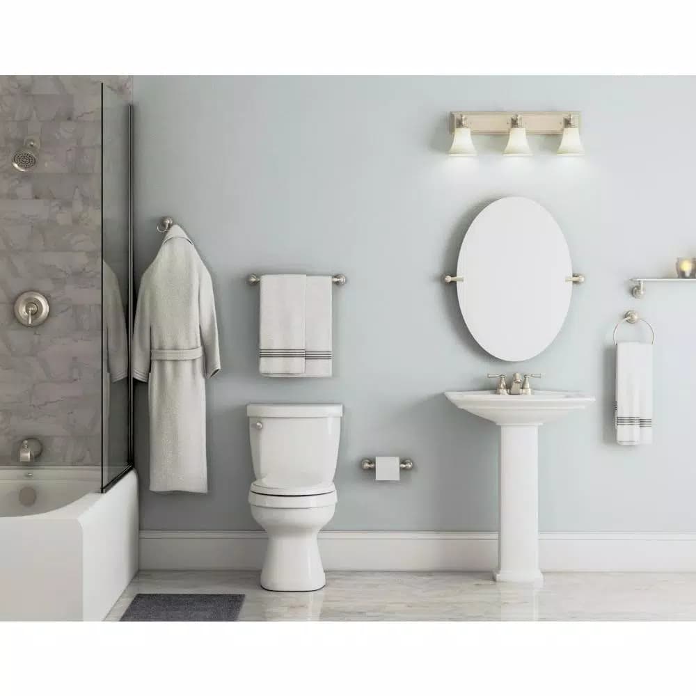 Moen Banbury 18 in. Towel Bar, Spot Resist Brushed Nickel