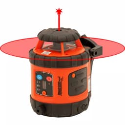 Johnson Self-Leveling Rotary Laser Level Kit, 800 ft. Range, Indoor/Outdoor with Tripod, Detector & Grade Rod thumbnail 3