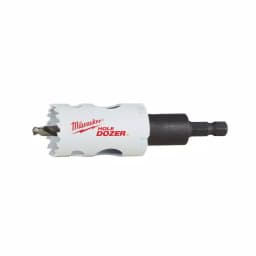 Milwaukee 1-1/4 in. Hole Dozer Bi-Metal Hole Saw with 3/8 in. Arbor & Pilot Bit thumbnail 1