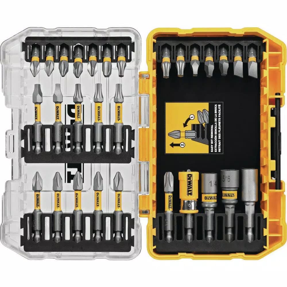 DEWALT MAXFIT 30-Piece Screwdriver Bit Set with Magnetic Sleeve for Impact Drivers