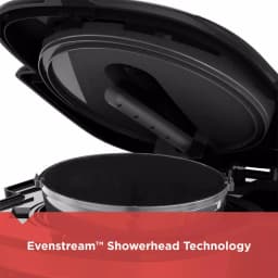 BLACK+DECKER 12-Cup Programmable Drip Coffee Maker with QuickTouch Panel and Evenstream Showerhead, Black thumbnail 5