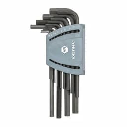 Husky 13-Piece Metric Long Arm Hex Key Set with Color-Coded Caddy thumbnail 1